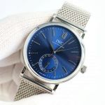 Swiss Copy IWC Portofino Series Stainless Steel Blue Dial 39mm